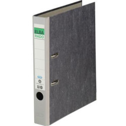 ELBA Ordner ELBArado 100022597 DIN A4 50mm Pappe grau