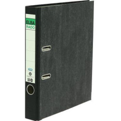 ELBA Ordner ELBArado 100555311 DIN A4 50mm Pappe schwarz