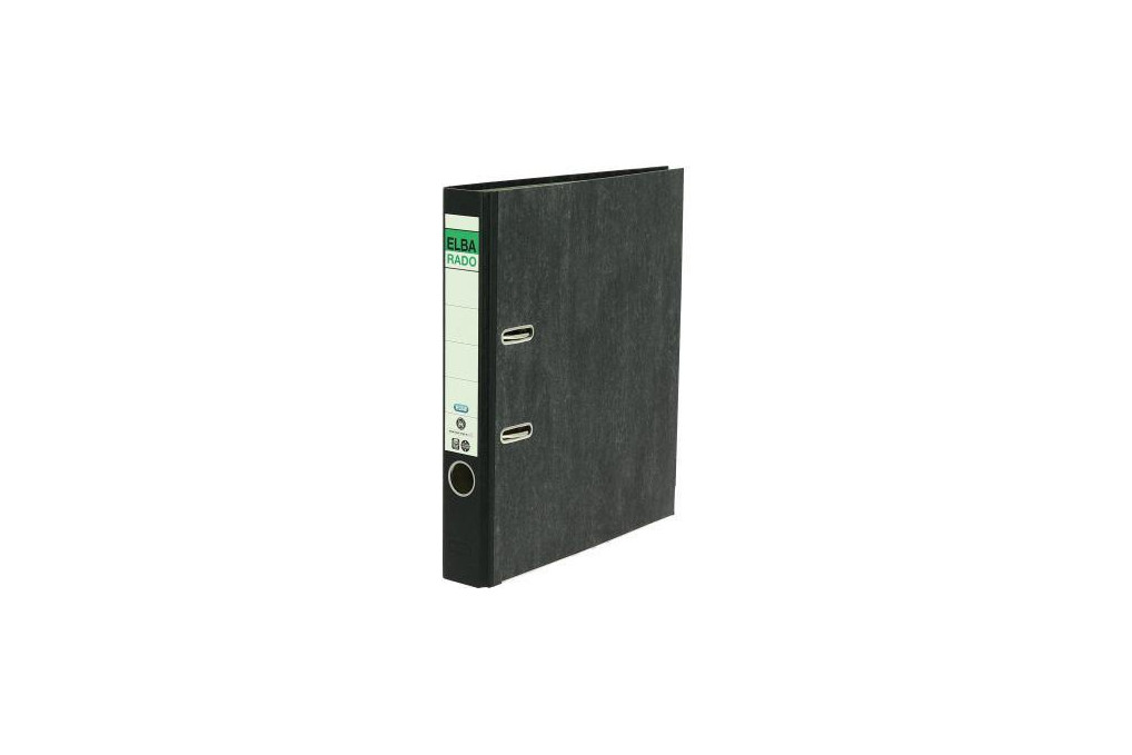 ELBA Ordner ELBArado 100555311 DIN A4 50mm Pappe schwarz