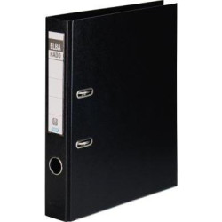 ELBA Ordner ELBAradoplast 100022624 DIN A4 50mm PVC schwarz