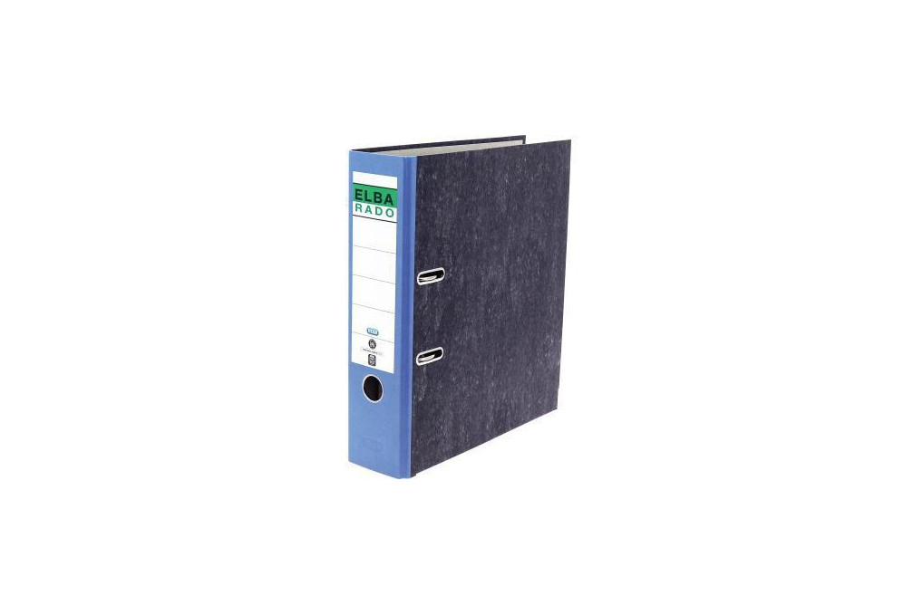 ELBA Ordner ELBArado 100555312 DIN A4 80mm Pappe blau