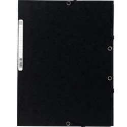 Exacompta Eckspanner Nature Future 55501E DIN A4 400g Karton schwarz