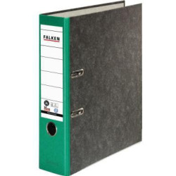 Falken Ordner S80 80024714 DIN A4 80mm RC Pappe grün