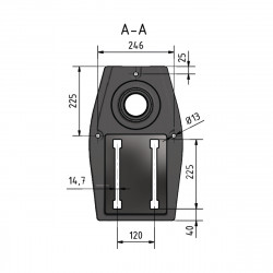 Säulenbohrmaschine Optimum DP 26-F (400 V) Set