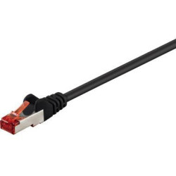 Goobay Netzwerkkabel 68698 Cat 6 3m schwarz