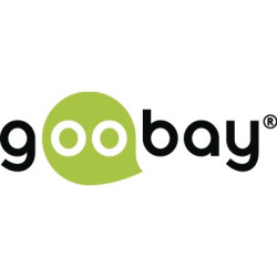 Goobay Netzwerkkabel 68698 Cat 6 3m schwarz
