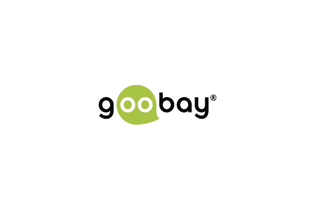 Goobay Netzwerkkabel 68698 Cat 6 3m schwarz