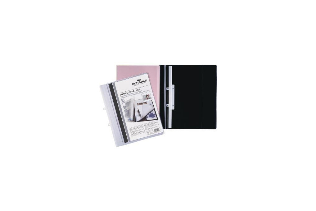 DURABLE Angebotshefter DURAPLUS de Luxe 258901 DIN A4 PP schwarz