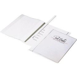 DURABLE Angebotshefter DURAPLUS de Luxe 258902 DIN A4 PP weiß