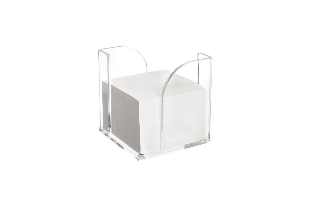 MAUL Zettelbox 1954005 9x9cm max. 700Blatt Acryl gk