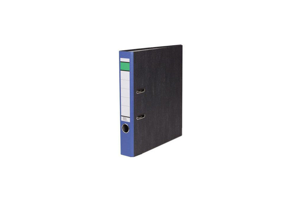 Ordner DIN A4 50mm Recycling Pappe blau