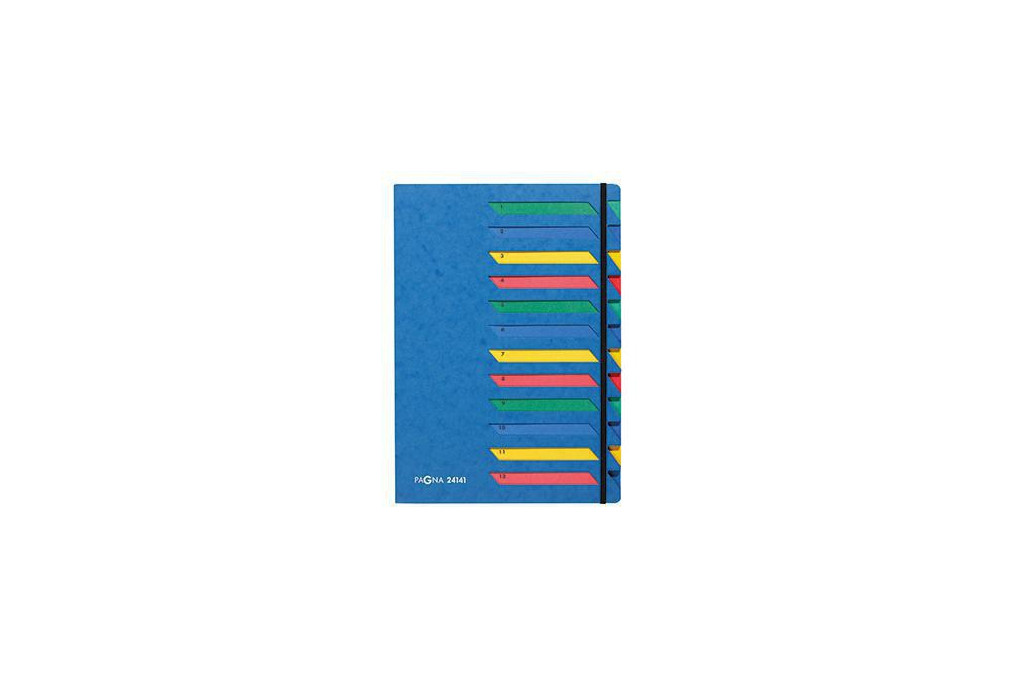 PAGNA Ordnungsmappe Deskorganizer 24141 02 DIN A4 12tlg. Pressspan bl PAGNA Ordnungsmappe Deskorganizer 24141 02 DIN A4 12tlg. Pressspan bl