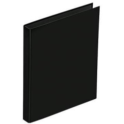 PAGNA Ringbuch Basic Colours 20406 01 DIN A5 2Ringe PP schwarz