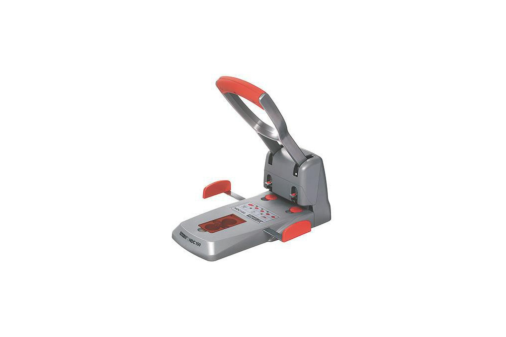 Rapid Registraturlocher HDC150 23000600 Guss silber orange Rapid Registraturlocher HDC150 23000600 Guss silber orange