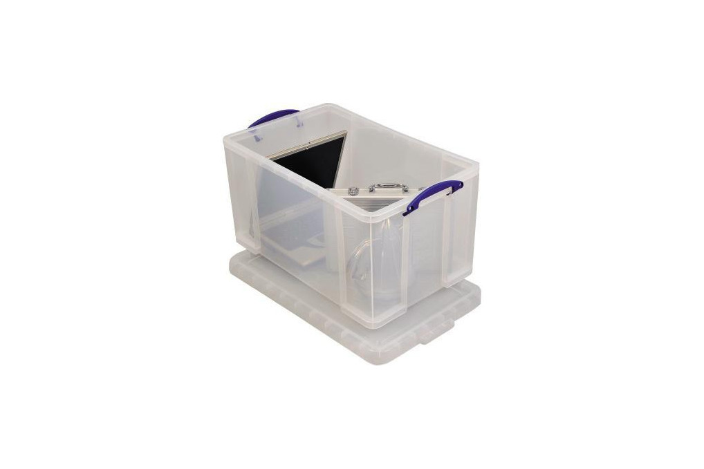 Really Useful Box Archivbox 84C 44x38x71cm 84l transparent