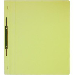 Schnellhefter DIN A4 Recyclingkarton gelb