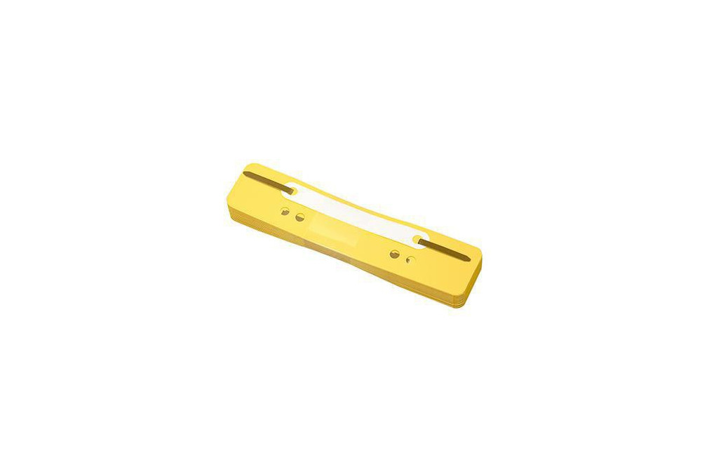 Soennecken Heftstreifen 3175 kurz Kunststoffdeckl. ge 25 St. Pack.
