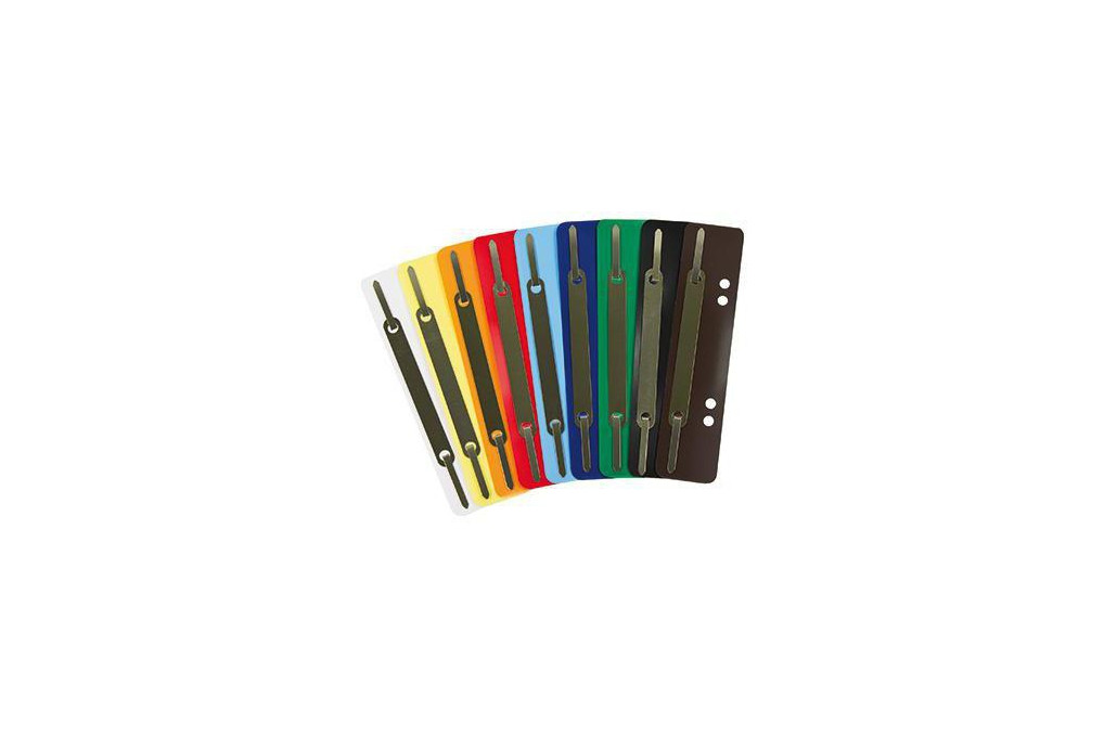 Soennecken Heftstreifen 3192 PP Metalldeckl. sortiert 250 St. Pack.