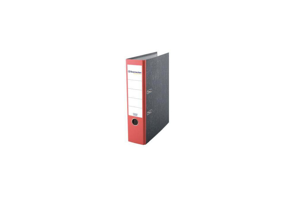 Soennecken Ordner 3322 DIN A4 80mm Pappe rot