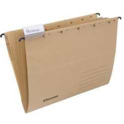 Soennecken Personalhefter 2053 DIN A4 Natronkarton natur  1Schild