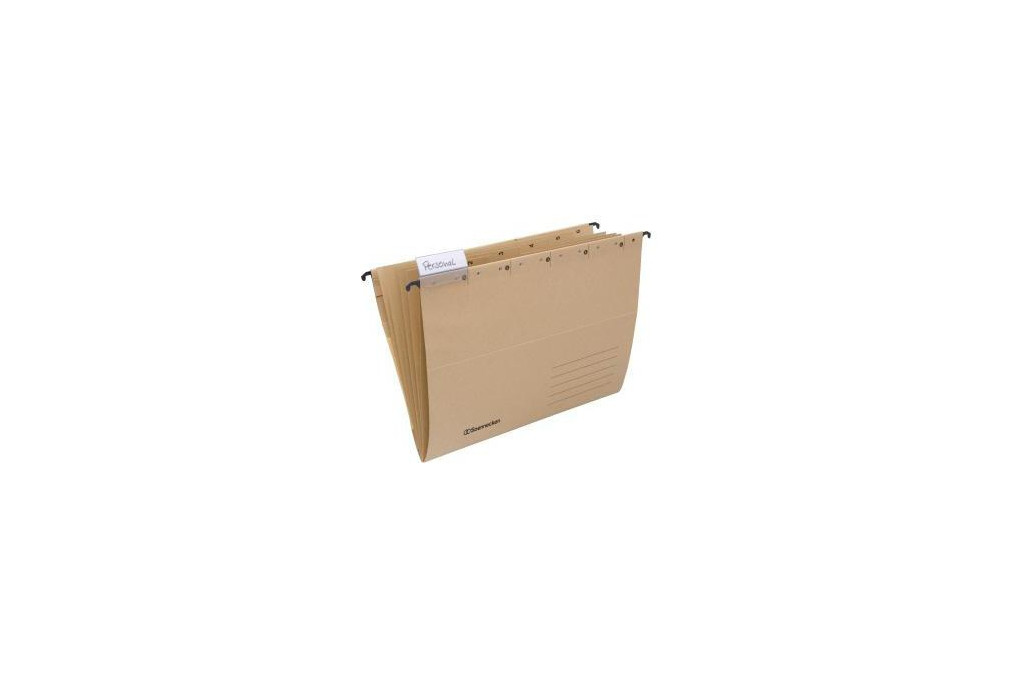 Soennecken Personalhefter 2053 DIN A4 Natronkarton natur  1Schild