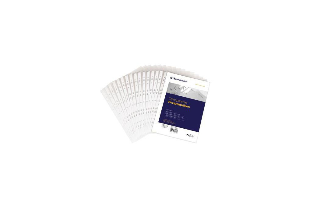 Soennecken Prospekthülle 1806 DIN A3 PP transparent 10 St. Pack.