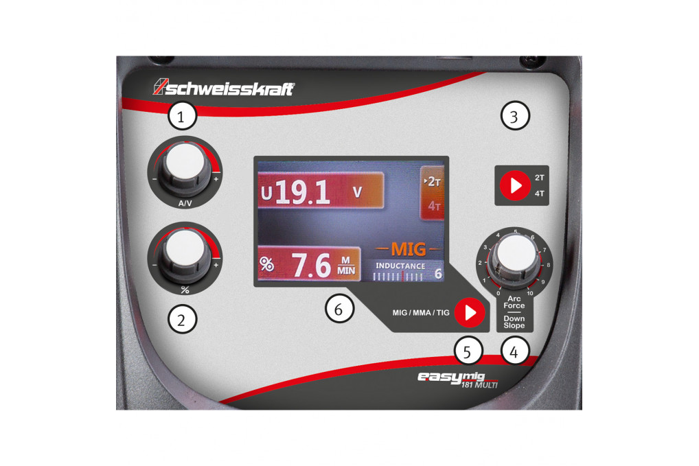 Multifunktionsinverter Schweisskraft 181 Multi Set