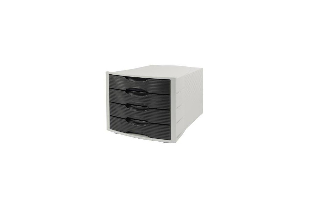 Soennecken Schubladenbox 1555 4geschlossene Schübe schwarz Soennecken Schubladenbox 1555 4geschlossene Schübe schwarz