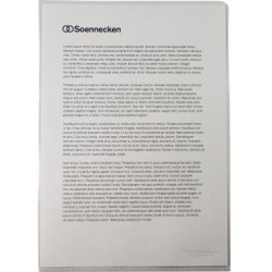 Soennecken Sichthülle 1510 DIN A4 PP transparent 10 St. Pack. Soennecken Sichthülle 1510 DIN A4 PP transparent 10 St. Pack.