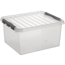 Sunware Aufbewahrungsbox H6160502 36l 500x400x260mm transparent Sunware Aufbewahrungsbox H6160502 36l 500x400x260mm transparent