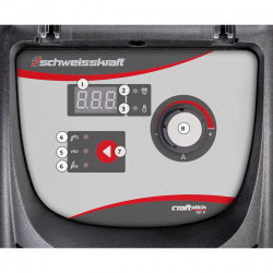 Elektrodeninverter Schweisskraft 161P Aktions-Set