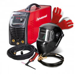Tragbarer WIG DC Inverter Schweisskraft 201 DC PULSE Aktions-Set