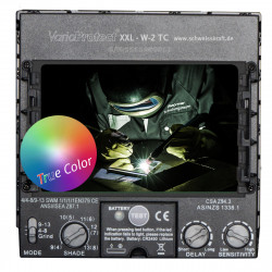 Automatik-Schweißschutzhelm Schweisskraft XXL-W-2 TC rot