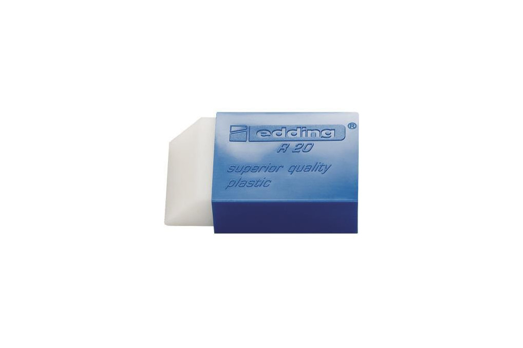 edding Radierer R 20 4 R20 Kunststoff transparent