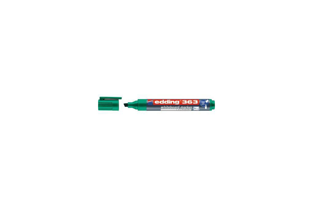 edding Whiteboardmarker 363 4 363004 1 5mm Keilspitze grün edding Whiteboardmarker 363 4 363004 1 5mm Keilspitze grün