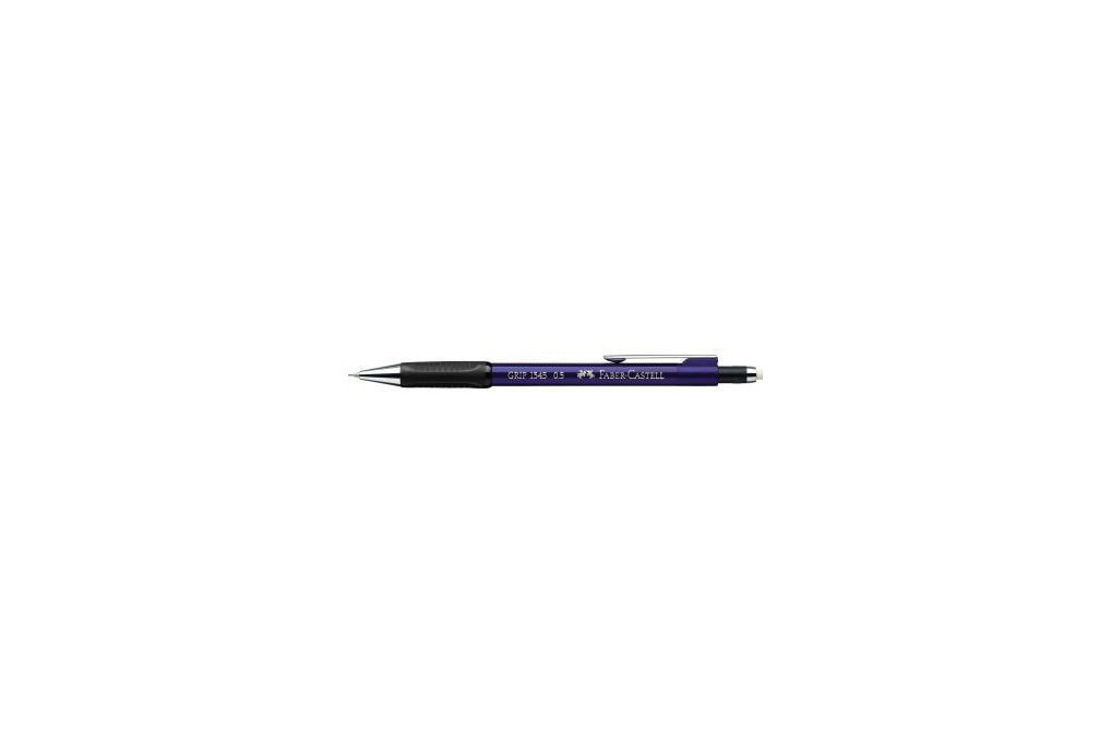 Faber Castell Druckbleistift GRIP 134551 0,5mm B metallic blau
