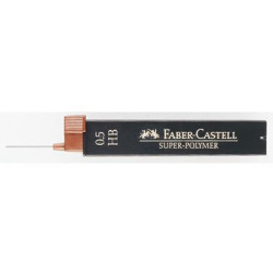 Faber Castell Feinmine SUPER POLYMER 120500 HB 0,5mm 12St. Faber Castell Feinmine SUPER POLYMER 120500 HB 0,5mm 12St.
