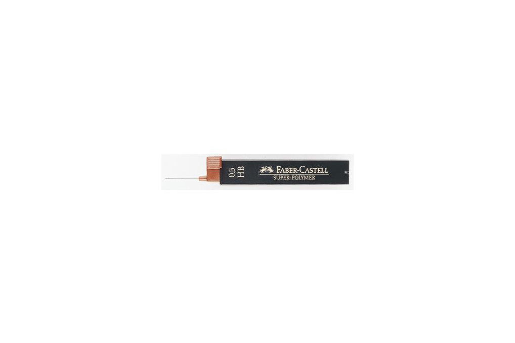 Faber Castell Feinmine SUPER POLYMER 120500 HB 0,5mm 12St. Faber Castell Feinmine SUPER POLYMER 120500 HB 0,5mm 12St.