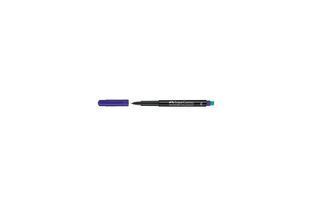 Faber Castell CD DVD Marker MULTIMARK 152551 mit Radierer bl