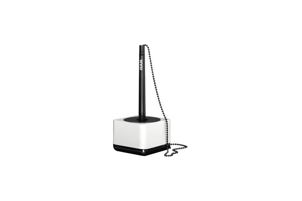 HAN Kugelschreiberständer i Line 17651 32 Höhe 153mm Kugelkette ws