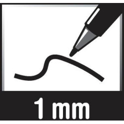 Paper Mate Kugelschreiber InkJoy 100 RT S0957030 M schwarz Paper Mate Kugelschreiber InkJoy 100 RT S0957030 M schwarz