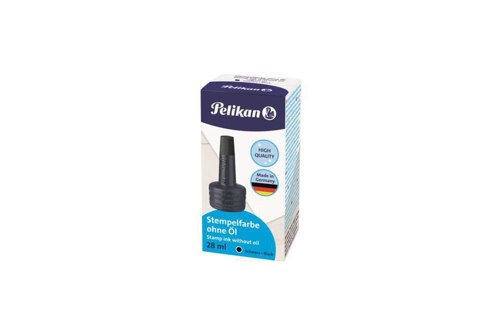 Pelikan Stempelfarbe 4K 351197 ohne Öl 28ml schwarz