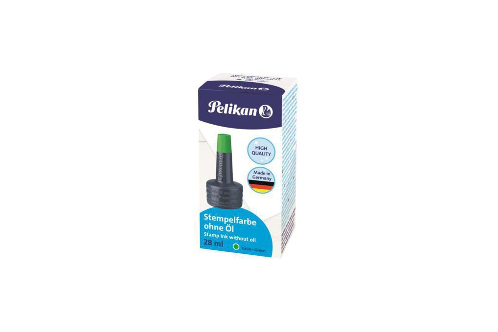Pelikan Stempelfarbe 4K 351239 ohne Öl 28ml grün