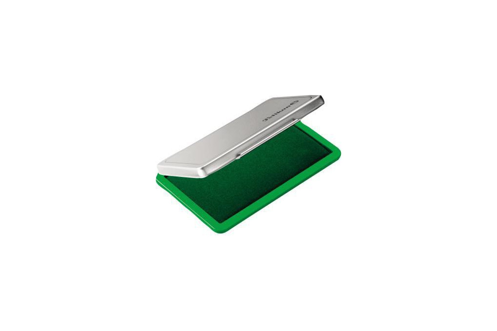 Pelikan Stempelkissen 331033 Gr.2 7x11cm Metallic Gehäuse grün