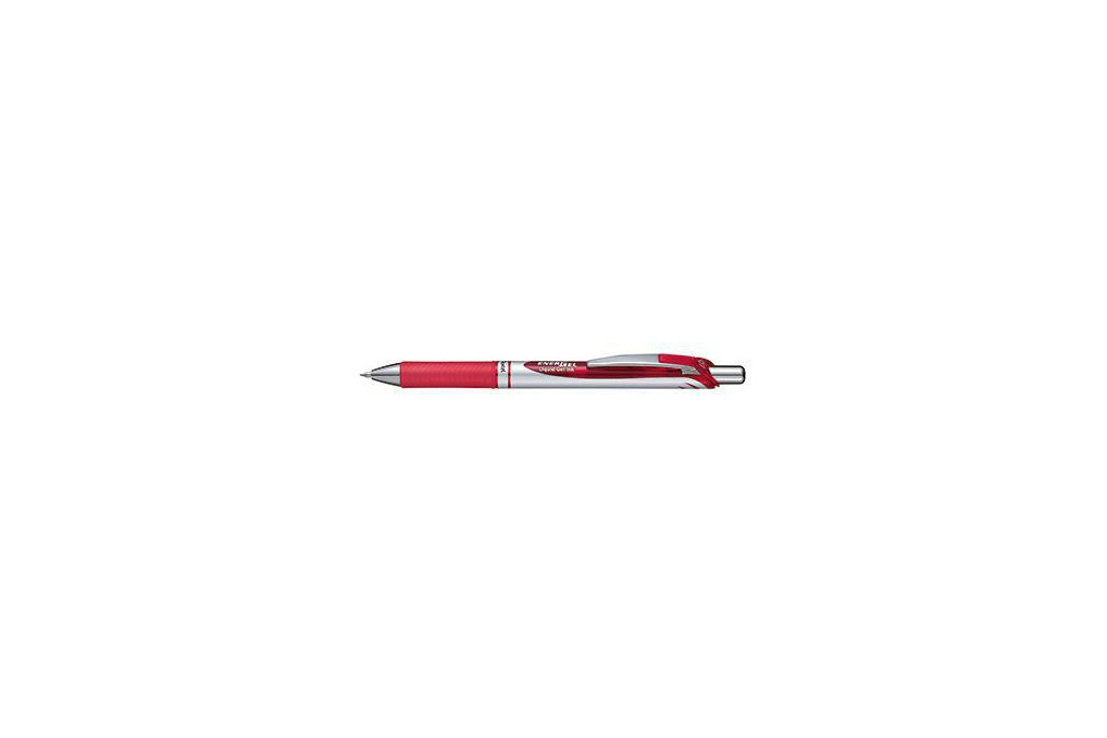 Pentel Gelroller EnerGel BL77 BO 0,35mm Druckmechanik rot