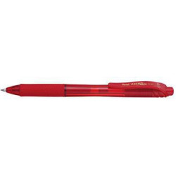 Pentel Gelroller EnerGel X BL107 BX 0,35mm Druckmechanik rot