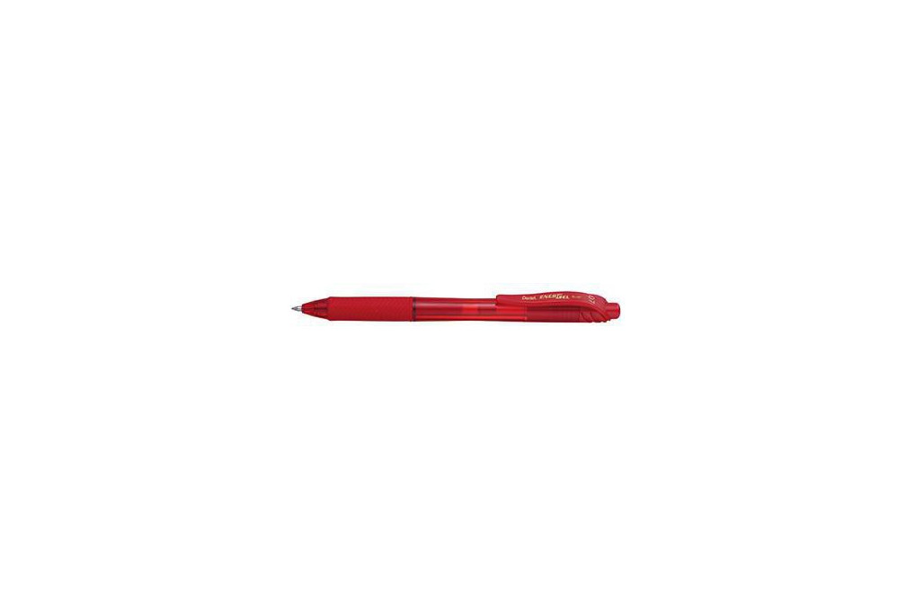 Pentel Gelroller EnerGel X BL107 BX 0,35mm Druckmechanik rot
