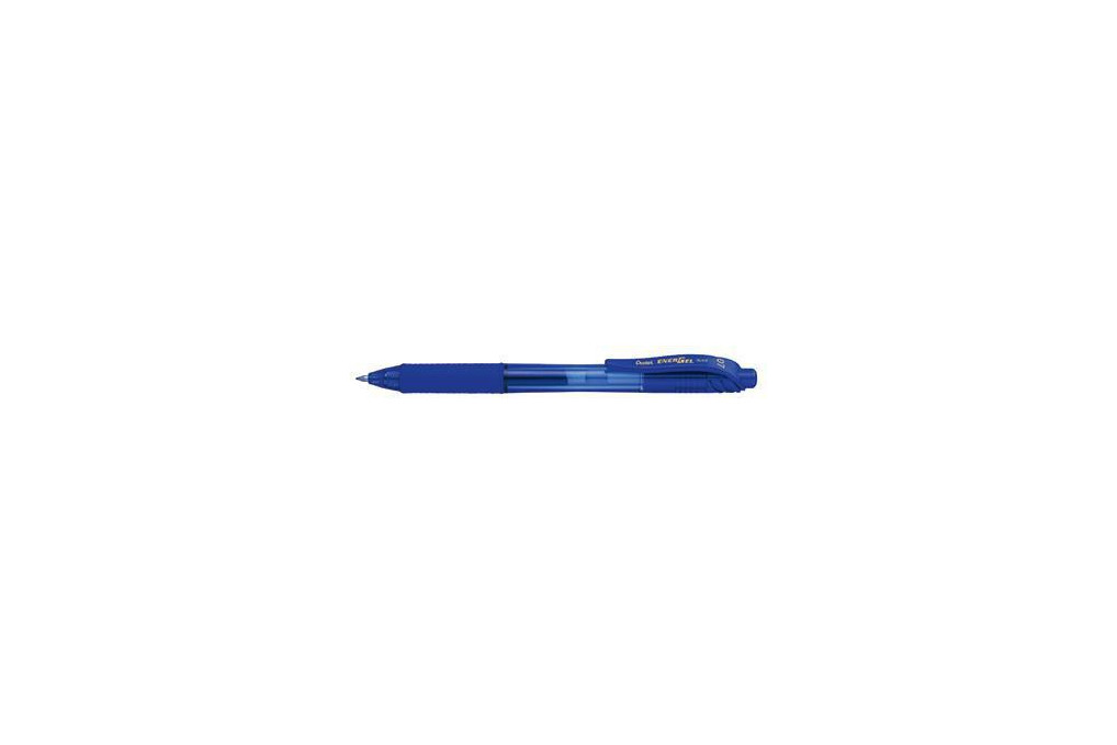 Pentel Gelroller EnerGel X BL107 CX 0,35mm Druckmechanik blau