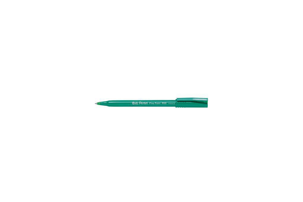 Pentel Tintenroller Ball R50 D 0,4mm Kappenmodell grün