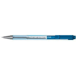 PILOT Kugelschreiber BP S MATIC 2026003 F Druckmechanik blau PILOT Kugelschreiber BP S MATIC 2026003 F Druckmechanik blau